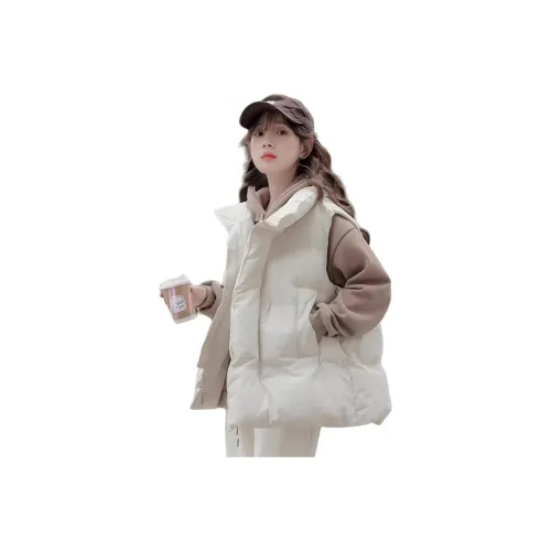 BONAS Экрю Женские пуховики