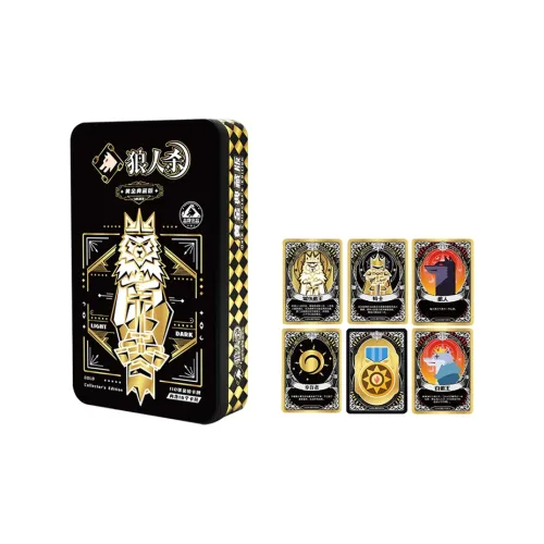 LANGRENSHA Железная коробка Пластик Значок Золотой Коллекционный Мафия