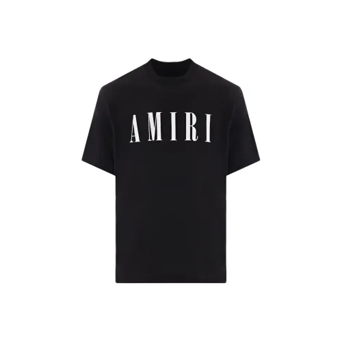 AMIRI Мужские черные футболки