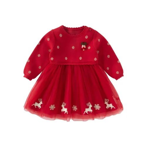 DAVE BELLA Red Kids Dresses DAVE BELLA Красные Детские Платья