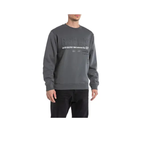 REPLAY Серый Мужской Свитшот