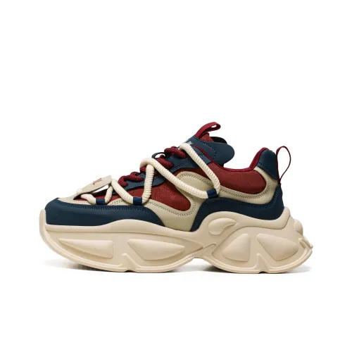 MIIOW Амортизация Покрытие Увеличение Высоты Устойчивость к Износу Противоскользящий Низкий Топ Толстая Подошва Мужские