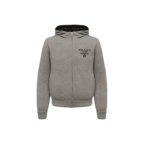 PRADA Куртки и Пальто Мужской Серый