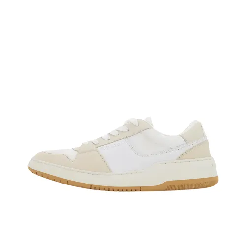 Ferragamo Низкие кроссовки для скейтбординга Мужские Белые