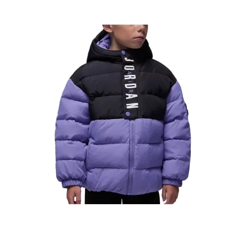 JORDAN Темно-фиолетовый KIDS Пуховики