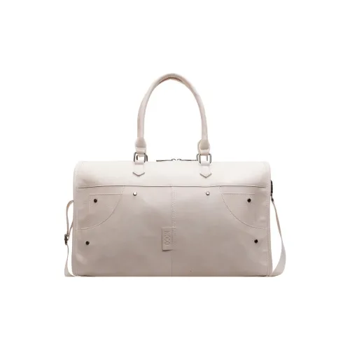 NOMK ПУ (полиуретан) Сумка Унисекс Белый Черный Кофейный