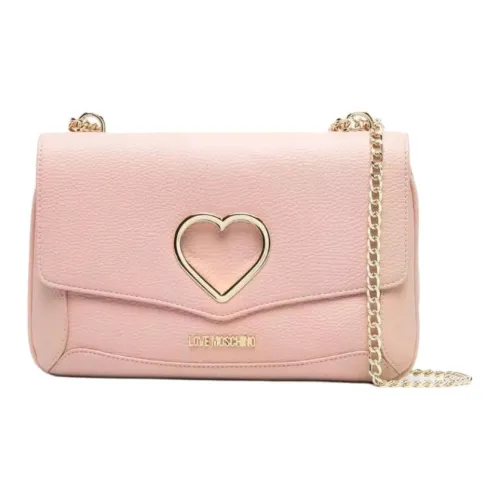 LOVE MOSCHINO Полиуретан Сумка через плечо Женская Розовая