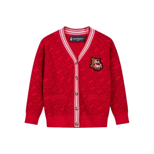 Hush Puppies Классический Красный Детские Свитера