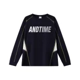 Темно-синий Hasu [Светлый Прохладный Ветер] Длинный рукав