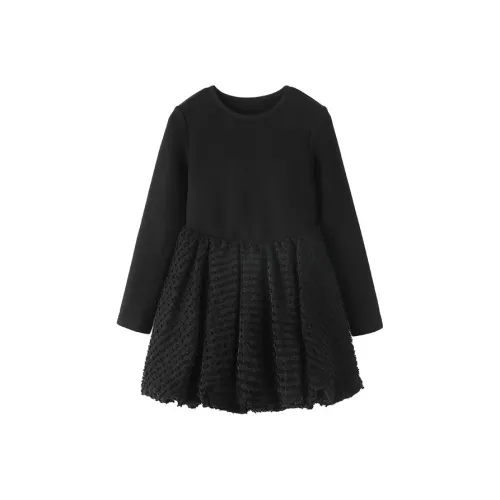 YUANYUAN GIRL Черные Детские Платья