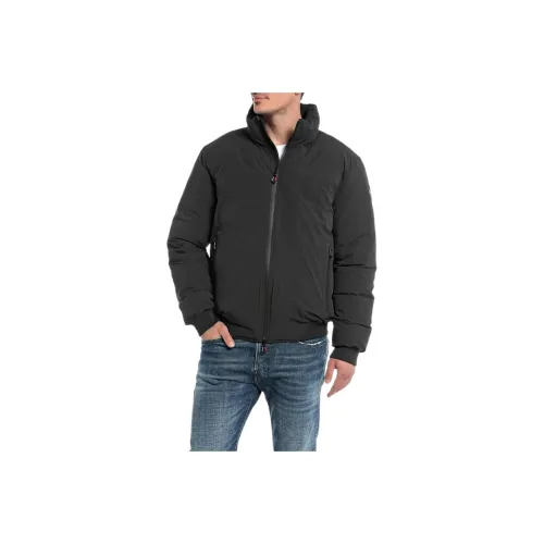 REPLAY Мужские черные куртки