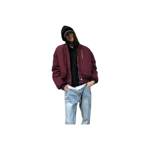 SOUL WORKER Бургунди Унисекс Куртки