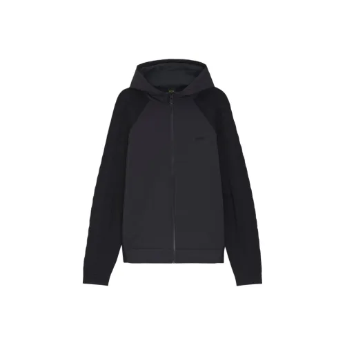 Hugo Boss Темно-синий Мужской Пуховик