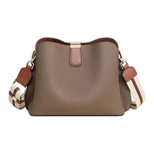 COMELY Корова Кожа с Синтетической Кожей Мама Сумка Сумка через плечо Стандартная Женская Слон Серый