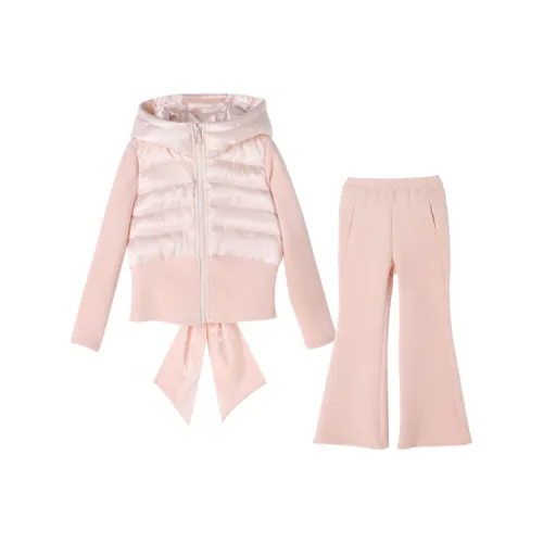 YUANYUAN GIRL Спортивный костюм зимний двухкомпонентный комплект для детей в возрасте 3-7 лет