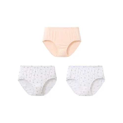 THREEGUN Антибактериальный 100% хлопок Женские трусики-бикини Женские