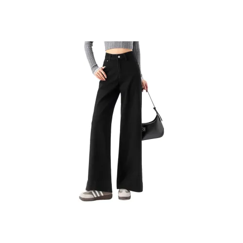 JEANSWEST Черные Женские Джинсы