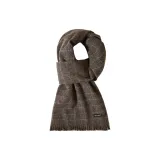 Коричневый, серый, клетчатый