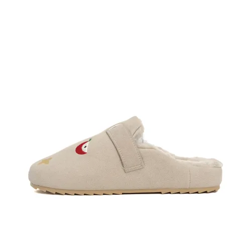 MIIOW TPR Вышивка Обувь Birkenstock Женские Экрю