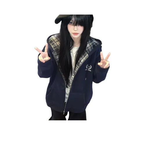 PZHK Темно-синие женские свитшоты