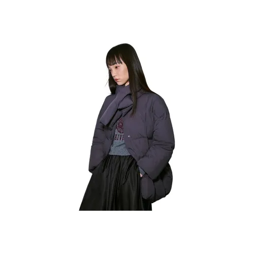 AIVEI Серый Фиолетовый Женский Пух