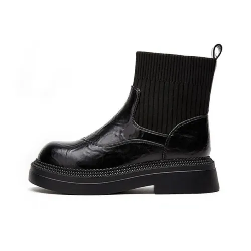 GULIA Martin Boots Дикий Черный Женский