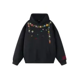 Тяжелый полиэстер-хлопок, черный