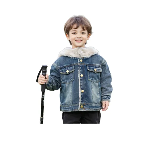 ZHIO Деним Рубашка Зимний Весна-осень Детский