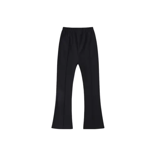 SUPEREDGE Черные Расклешенные Штаны Kids Брюки