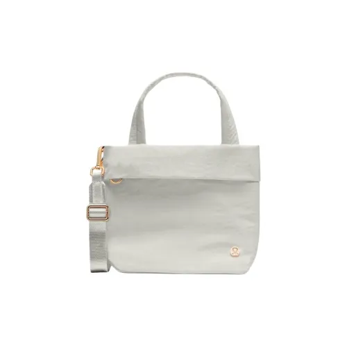 lululemon Нейлоновая сумка маленького размера женская светлый цвет слоновой кости