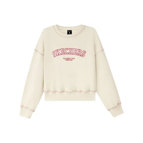 Skechers Ecru 029Y Женские Свитшоты