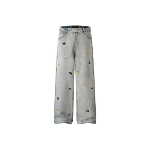 TXGN Blue Women's Jeans TXGN Синий Женские Джинсы