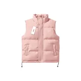 Розовый Лайфстайл Радость Логотип на груди