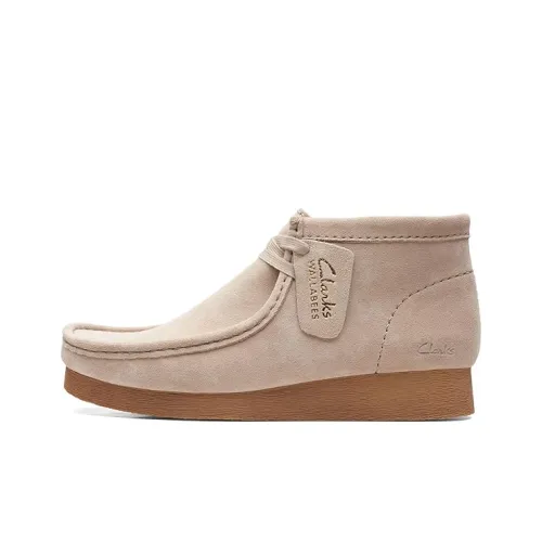 Clarks Wallabee BOOT2 Ботильоны Женские Бежевые