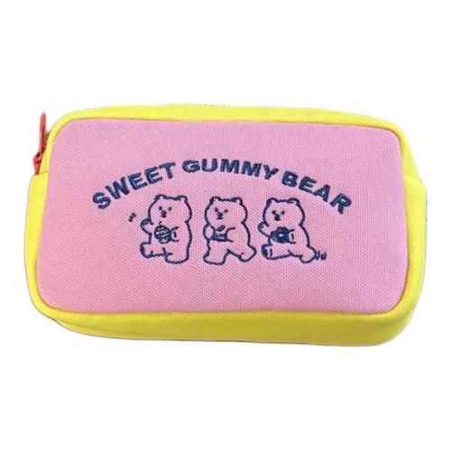 RULINSHI Емкость Сумка Cute Bear Канцелярия Сумка Сумочка для ручек Портативная Путешественная Сумка Сумка для хранения Сумка для макияжа Сумка для туалетных принадлежностей