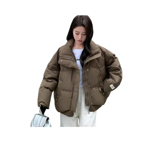 BONAS Хаки Женские пуховики