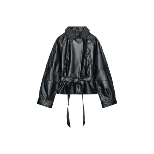 ZARA Черные Женские Куртки