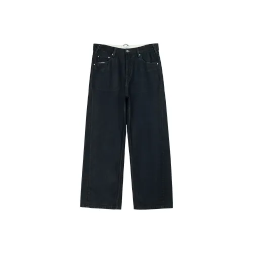 SIMPLE PROJECT Джинсы Унисекс Темно-синий