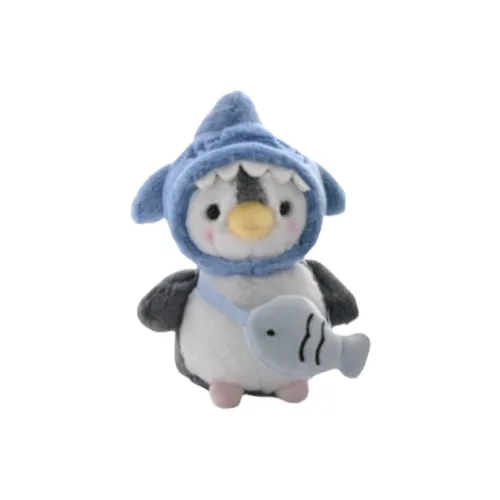 GUAIGUAIXIONG Shark Penguin Plush Pendant 12cm Height GUAIGUAIXIONG Акула Пингвин Плюшевый Подвеска 12 см Высота