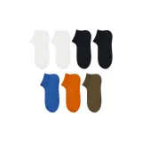 [7 упаковок] Белый + Белый + Черный + Черный + Глазурный Синий + Амбра + Цвет Бук