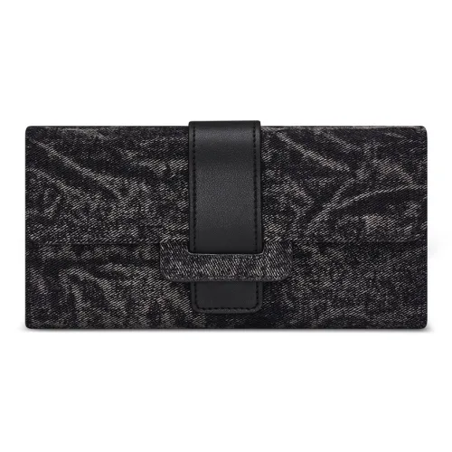 WilliamPOLO Ткань Кошелек Женские Черный Синий Коричневый