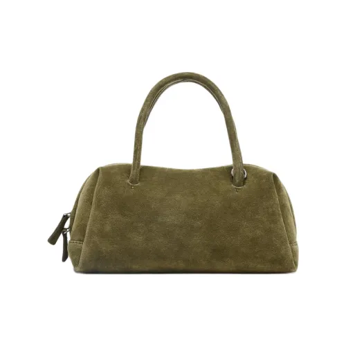 ZARA Collaboration Сумка из свиновой кожи Женская Хаки зеленый