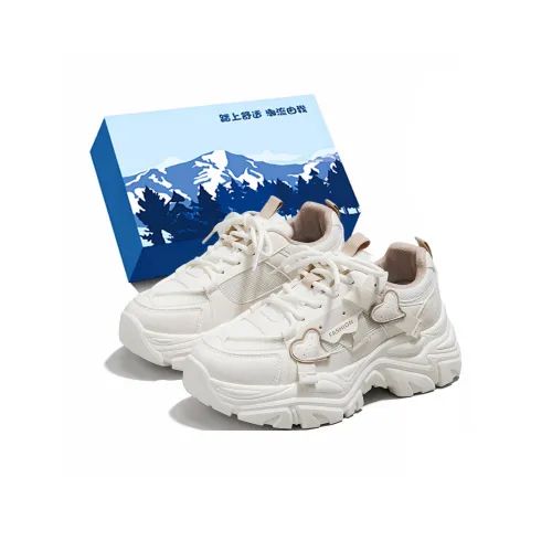 Fawn Miri Низкий топ толстая подошва кроссовки женские