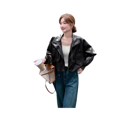 Куртка из кожи Kangaroo женская