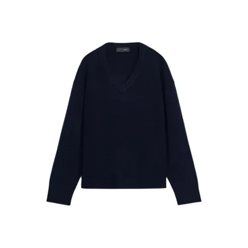 ZARA Collaboration Морской Синий Женский Трикотаж