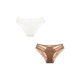 2 пачки (белый + кофейный)