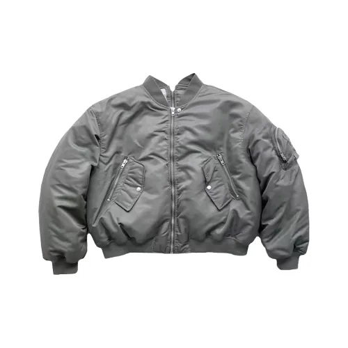 SNEIKLAU Серый Зеленый Унисекс Куртки