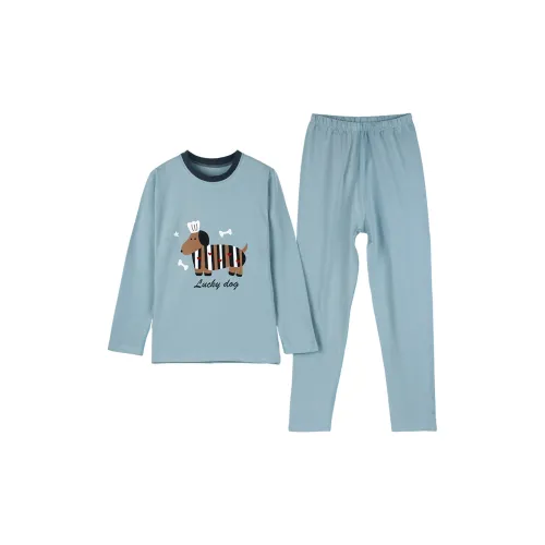 Cotton Gene Светло-синий Щенок Унисекс Термокомплекты