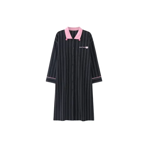 FENTENGCARE Черные Женские Ночные сорочки