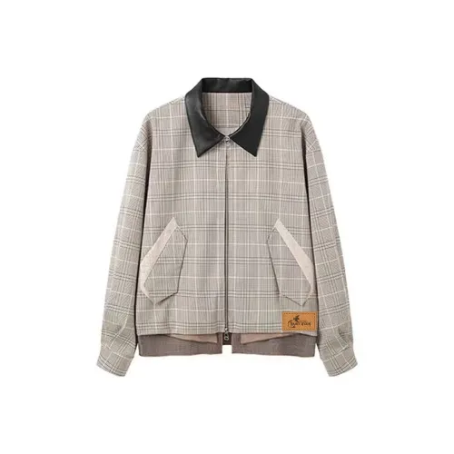 PAINT STAIN Бежевый Унисекс Куртки